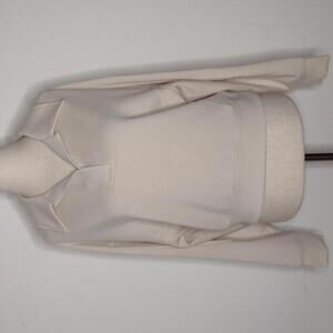 NWT And Now This Women's Stone/Polo Collar Scuba Pullover Size Small